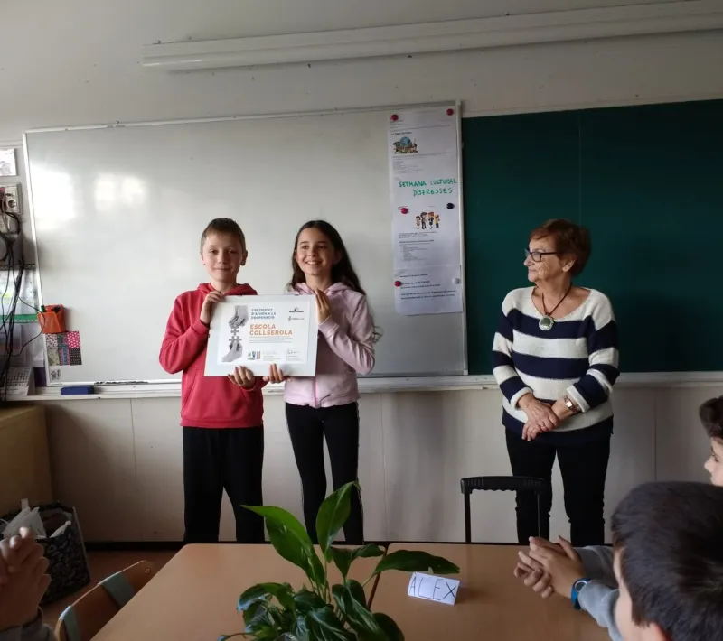 Visita a la escuela Collserola de Cerdanyola