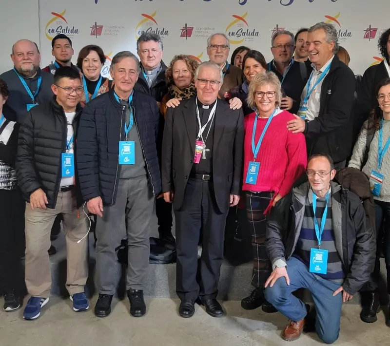 Manos Unidas con el obispo de Terrassa