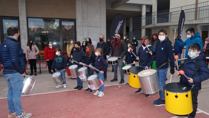 Marcha Solidaria contra el hambre en Onteniente de la comarcal de Manos Unidas Valencia.