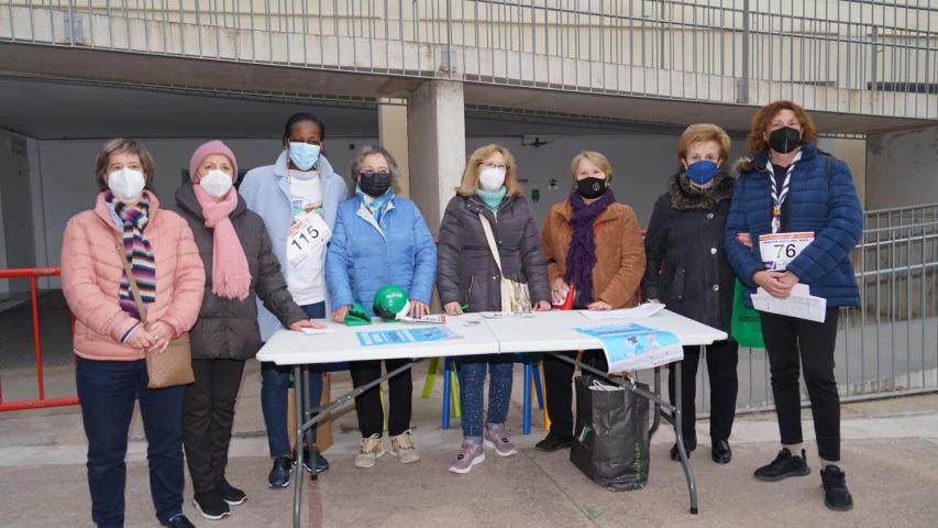 Marcha Solidaria contra el hambre en Onteniente de la comarcal de Manos Unidas Valencia.