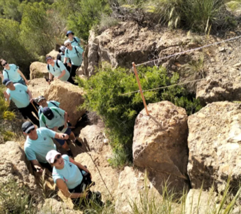 xi ruta senderismo alhama desde arriba