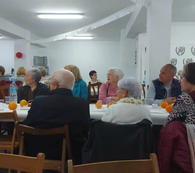 Cena del Hambre en la comarcal de Manos Unidas Valencia en Yátova.