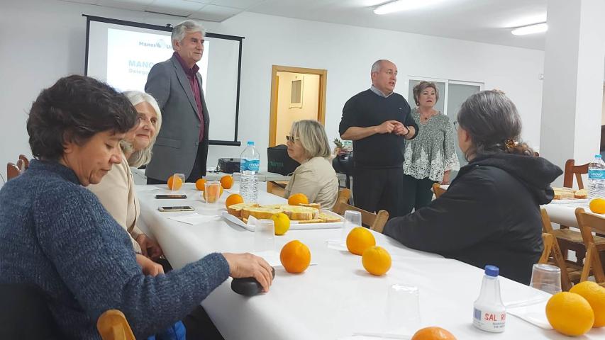 Cena del Hambre en la comarcal de Manos Unidas Valencia en Yátova.