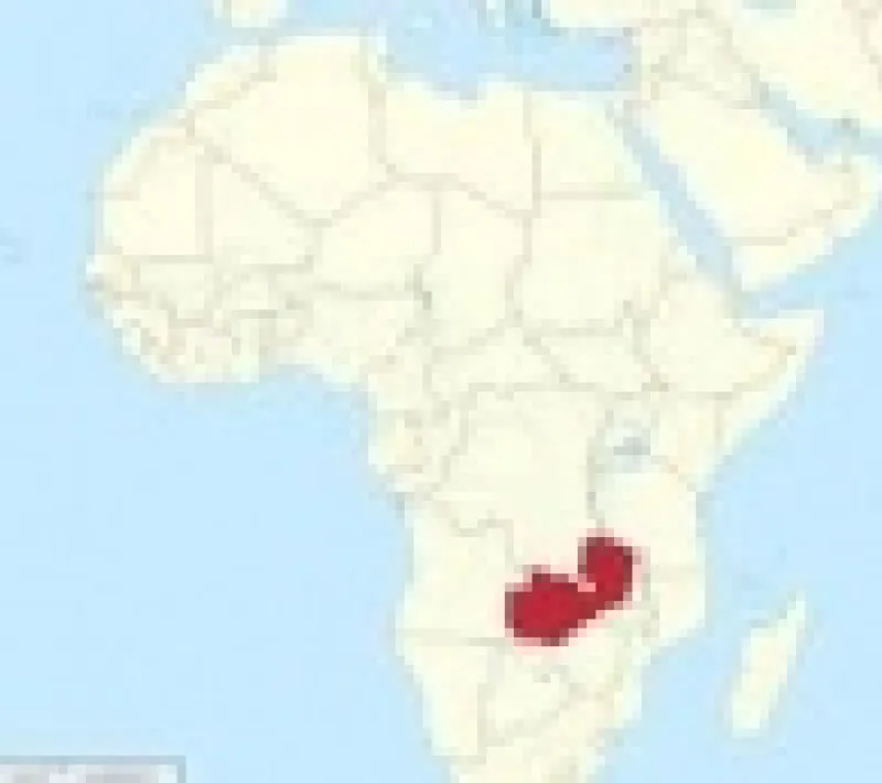 zambia mapa