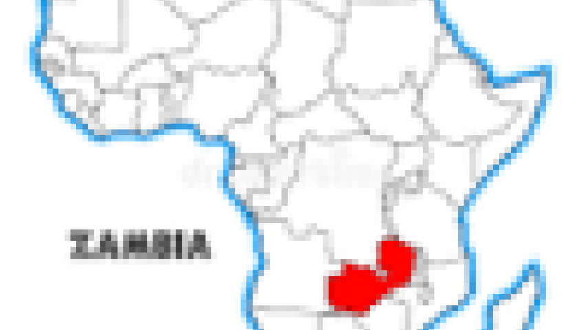 zambia mapa
