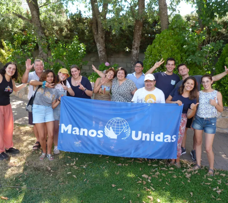 Momentos del I Campamento Intergeneracional "Manos que cuidan". Foto: Manos Unidas