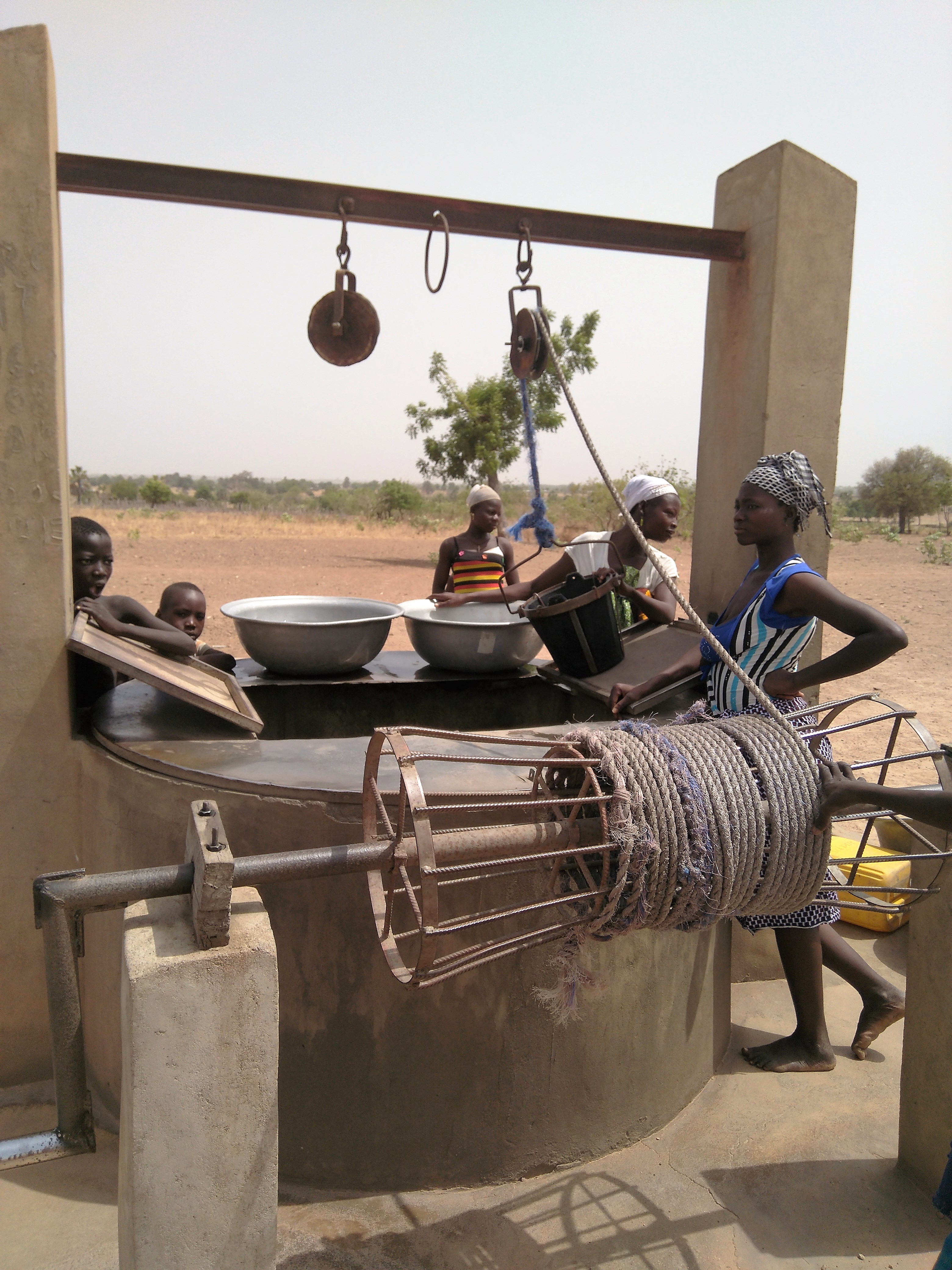 Acceso al agua potable, al saneamiento y la seguridad alimentaria en la Región de las Sabanas. Foto: Manos Unidas